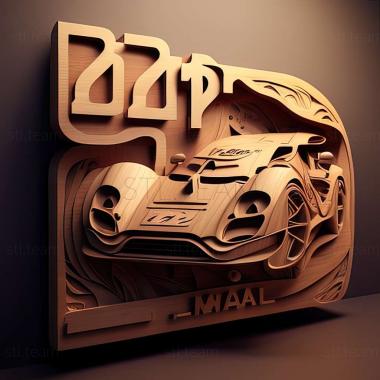 3D model Le Mans 24 Hours game (STL)